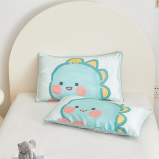 寐享60天丝儿童枕套枕套48cmx74cm单个40x60枕头套30x50夏季35x55