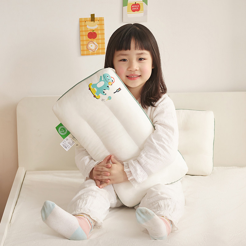 儿童枕头3-5-6-10岁以上幼儿园专用小枕芯小学生a类宝宝四季可用