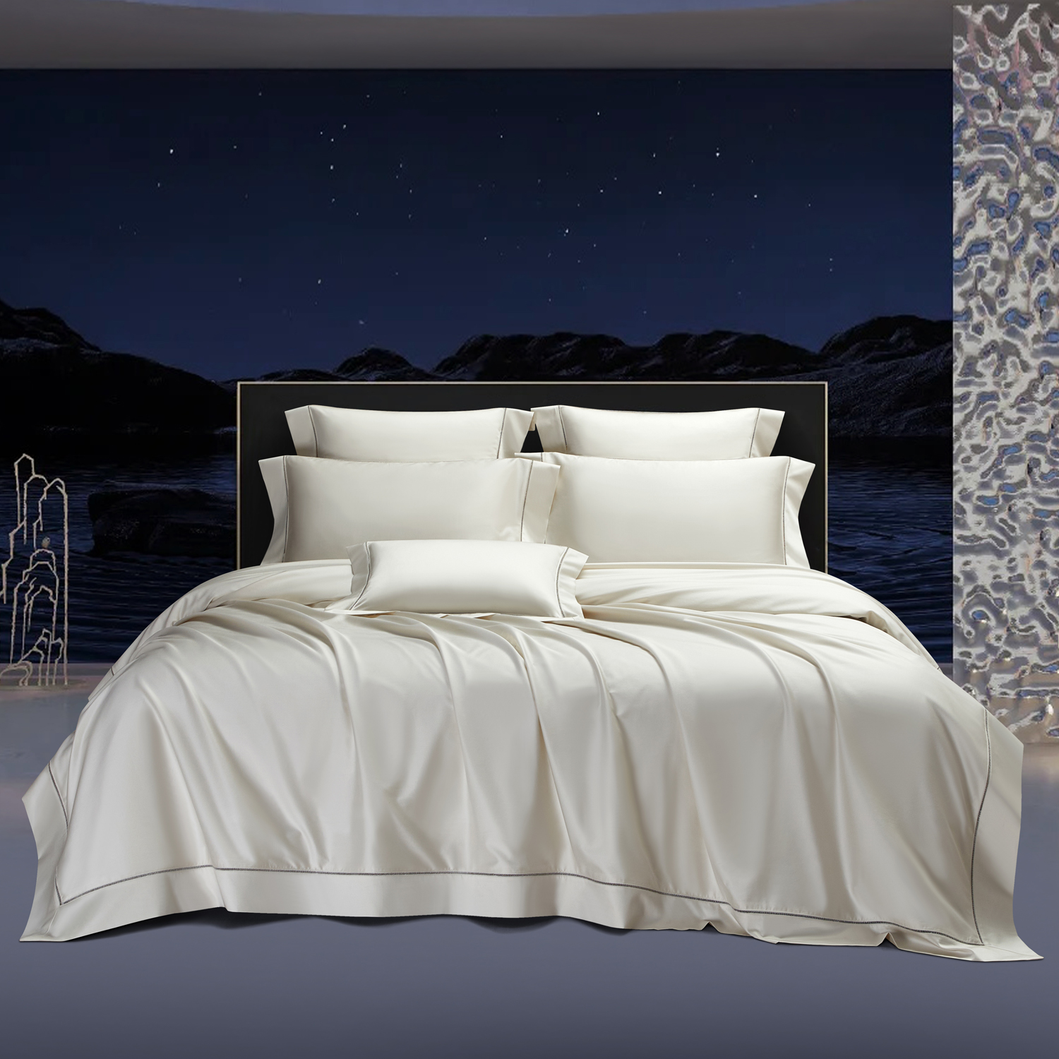 寐享200支长绒棉高端轻奢四件套