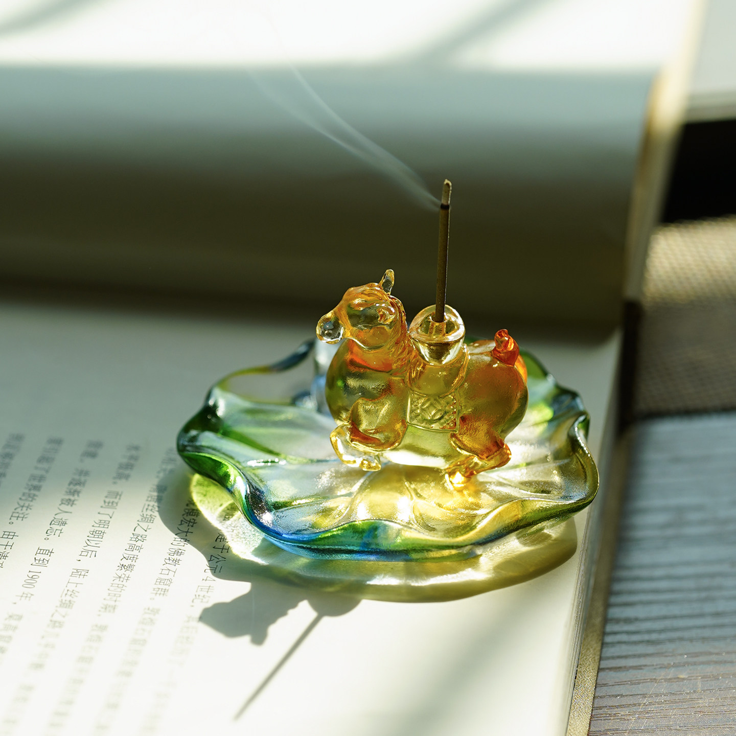 2026马年新年吉祥物礼品琉璃马上有钱有财暴富小马线香香插摆件,家居饰品,香托/香盘/香座/香插,淘宝优惠券,粉丝福利购,淘宝优惠卷