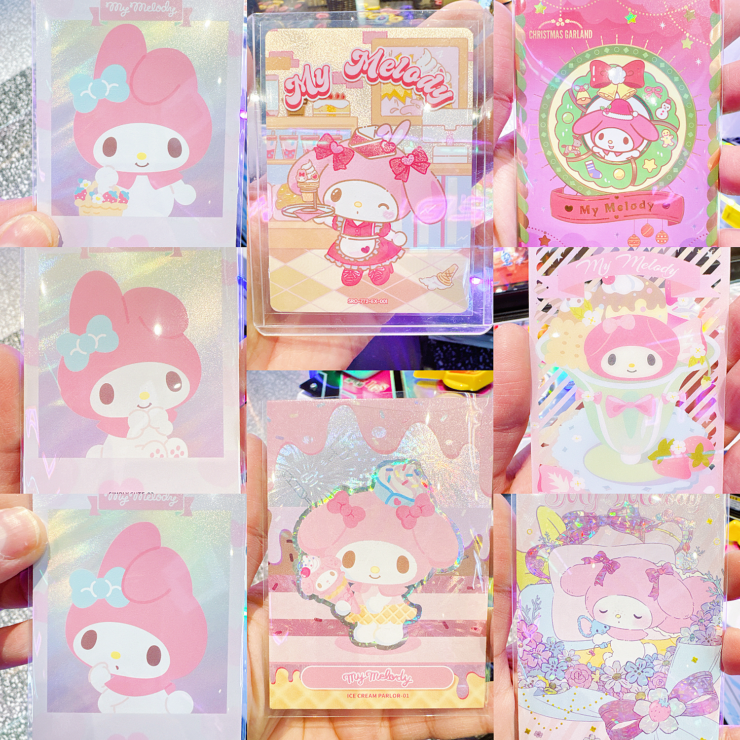 12月正品美乐蒂卡片！三丽鸥美乐蒂卡片收藏卡牌Sanrio Melody