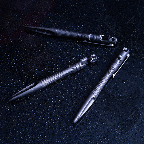 Rikeknife & MLD联名RK 异形系列战术笔TC4钛工具撬棍随身便携EDC