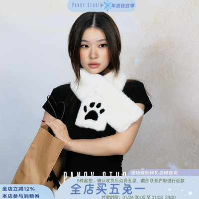 哪位铲屎官不心动！软乎乎围巾