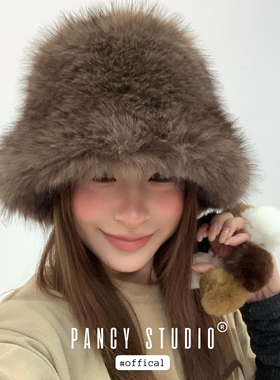 【新品85折】01/11 00:00 冬日毛茸茸！毛毛渔夫帽保暖大头围