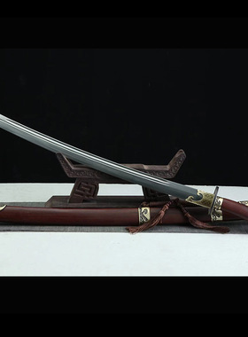 雁翎刀一体花纹钢刀剑绣春刀龙泉