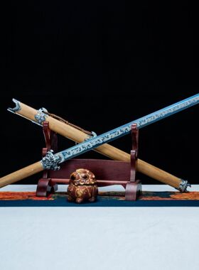 龙泉市刀剑手工锻打高锰钢一体