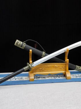 龙泉市刀剑高锰钢手工锻打康熙