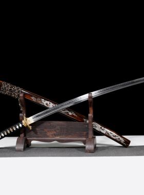 龙泉市刀剑手工锻打T10烧刃日式