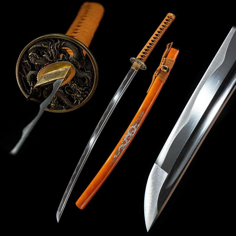 日本刀武士刃长刀手工打刀居合道打刀武式刀冷兵器katana未开刃