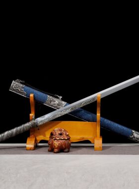 龙泉市刀剑一体高锰钢影视唐横刀