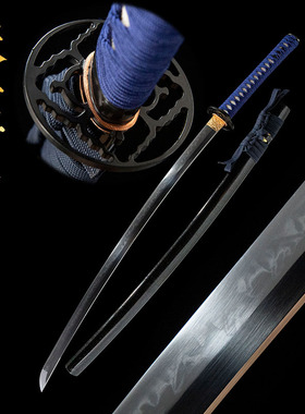 妖童打刀锻打T10钢日本长款刀剑