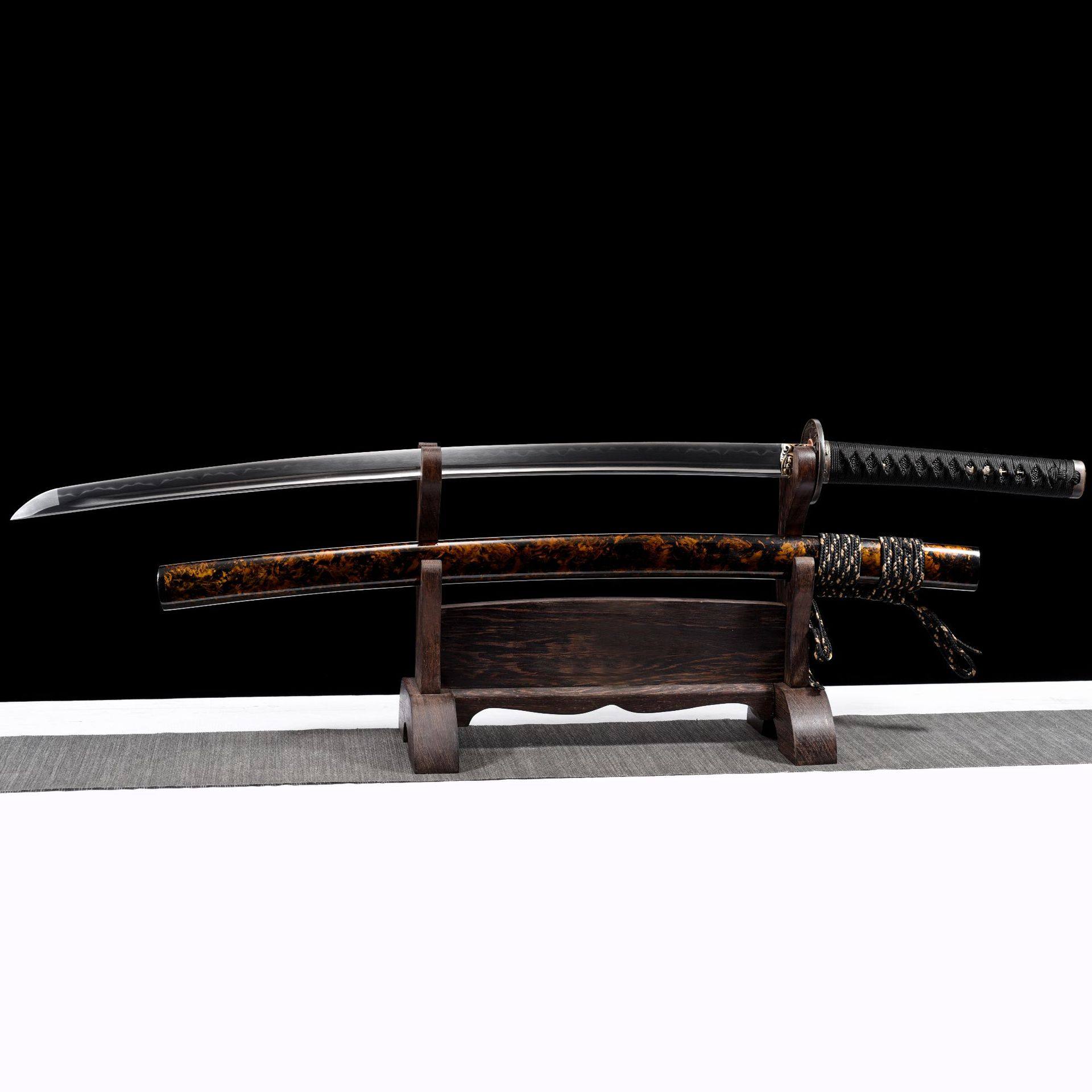 龙泉市刀剑T10烧刃武士打刀手工锻打日式指挥刀Katana太刀未开刃,特色手工艺,其他特色工艺品,淘宝优惠券,粉丝福利购,淘宝优惠卷