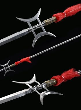 龙泉市刀剑花纹钢手工锻打十八般