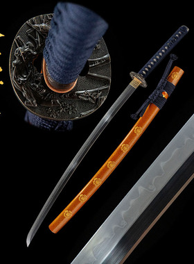 双龙打刀龙泉一体手工刀剑T10钢
