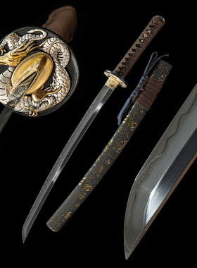 咒云胁差龙泉市手工锻打金属刀剑