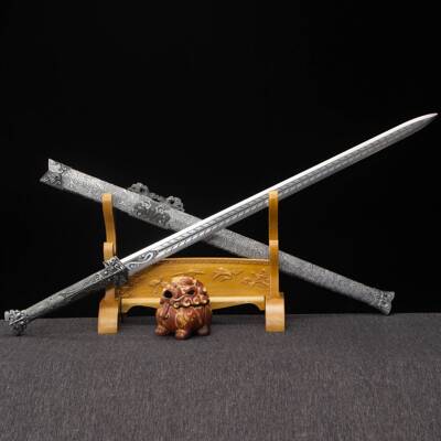 龙泉市刀剑高锰钢手工锻打一体