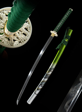 手工锻打日本刀长款居合刀武术