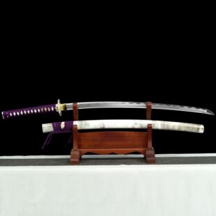 龙泉市刀剑手工锻打1045碳钢日式指挥刀工艺品一体宝剑收藏未开刃