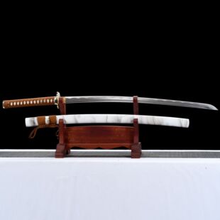 龙泉市刀剑1045中碳钢日式指挥刀Katana手工锻打宝剑冷兵器未开刃