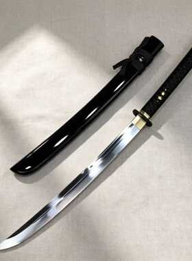 龙泉刀剑加长柄武士刃长武术练习稚刀cosplay收藏道具短刀未开刃