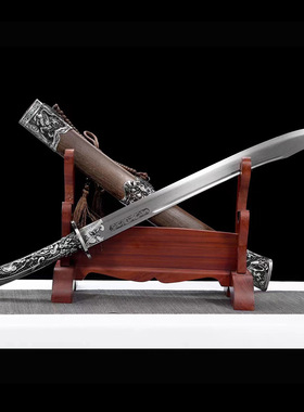 牛尾刀龙虎大刀高锰钢绣春刀一体