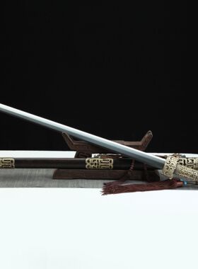 龙泉市刀剑龙骨一体纯铜装春秋剑