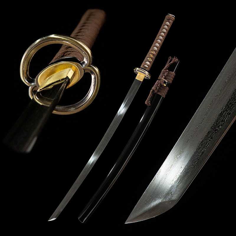 外贸浪客剑心武士刃绯村逆刃刀日本COS道具长刀katana太刀未开刃