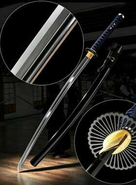 道馆练习打刀高锰钢日本刀锻打长刀武术练习katana武士刃未开刃