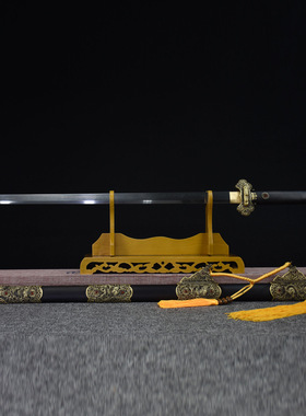 龙泉市刀剑花纹钢传统工艺品唐