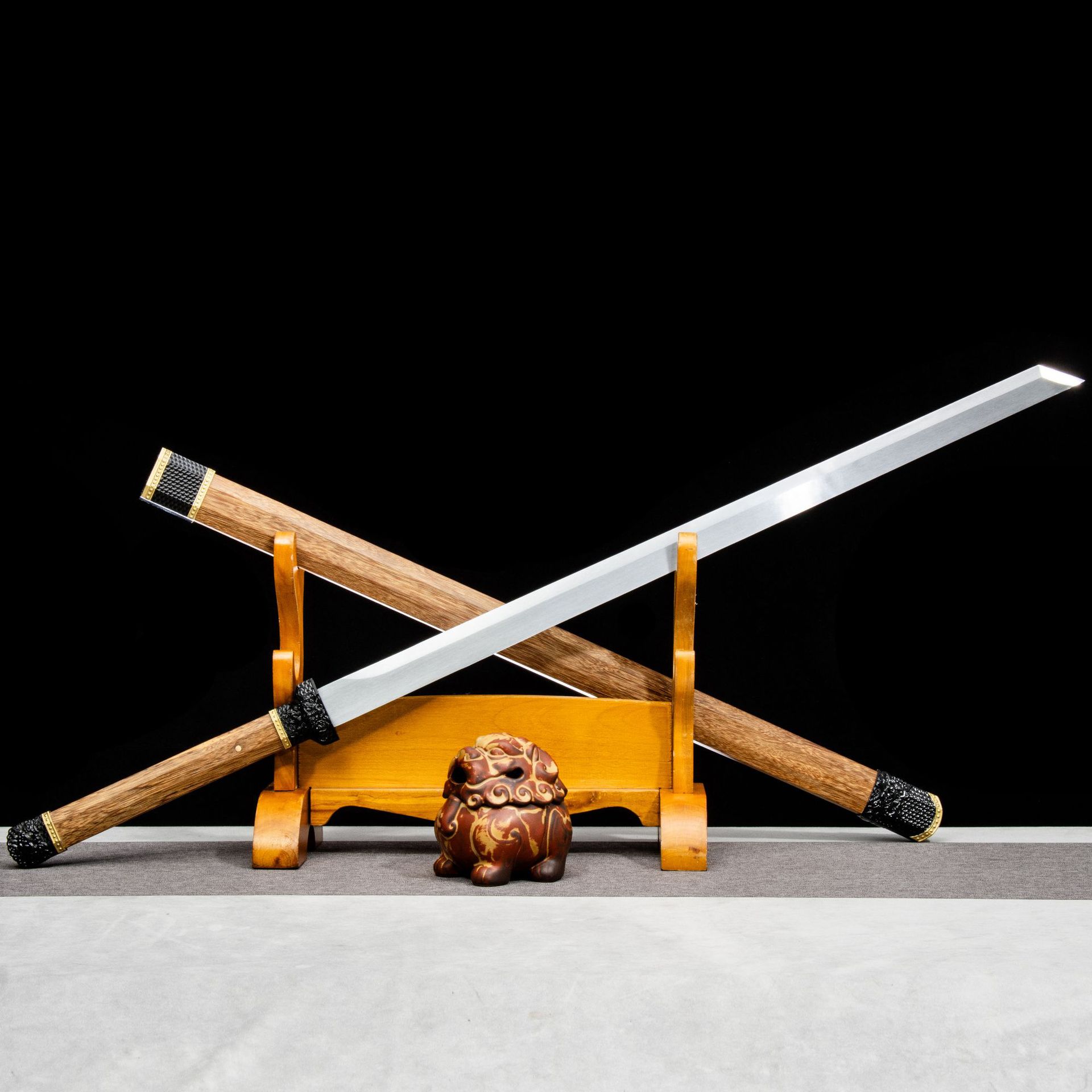 龙泉市刀剑一体影视防身冷兵器