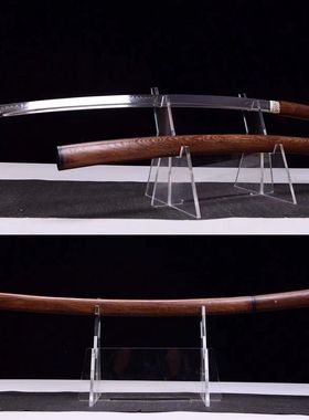 龙泉市刀剑宝剑t10钢锻打花梨木