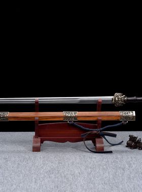 龙泉市刀剑花纹钢扭转纹汉剑影视