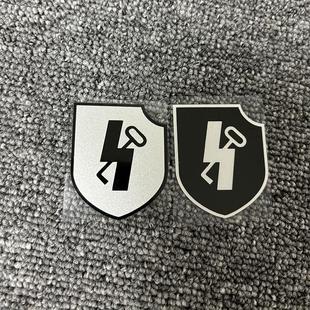 德系个性装甲师盾牌反光防水防晒遮挡刮痕摩托车电动车头盔汽车贴