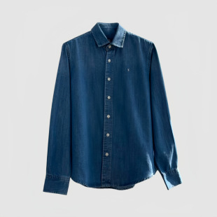 新款 时髦高品小马撞色刺绣牛子布纽扣翻领外套休闲优雅上衣 上市