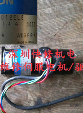 三洋直流电机T406-012EL8磁铁编码器轴承碳刷等维修质保半年议价.
