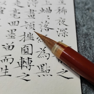 一支39三支100欣然书院小楷笔蛐蛐经济善写魏晋二王赵孟頫文征明