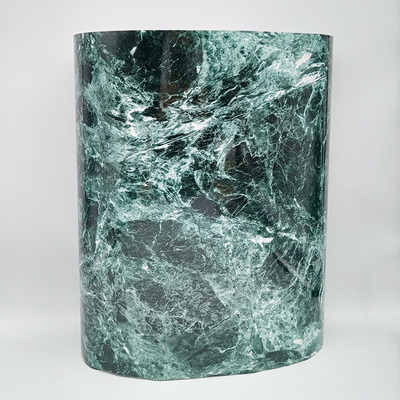 翡翠绿大理石纹客厅背景墙贴纸防水自粘灶台茶几桌面防水翻新贴膜