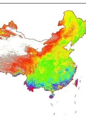 2000～2020年中国 GPP 总初级生产力，GPP