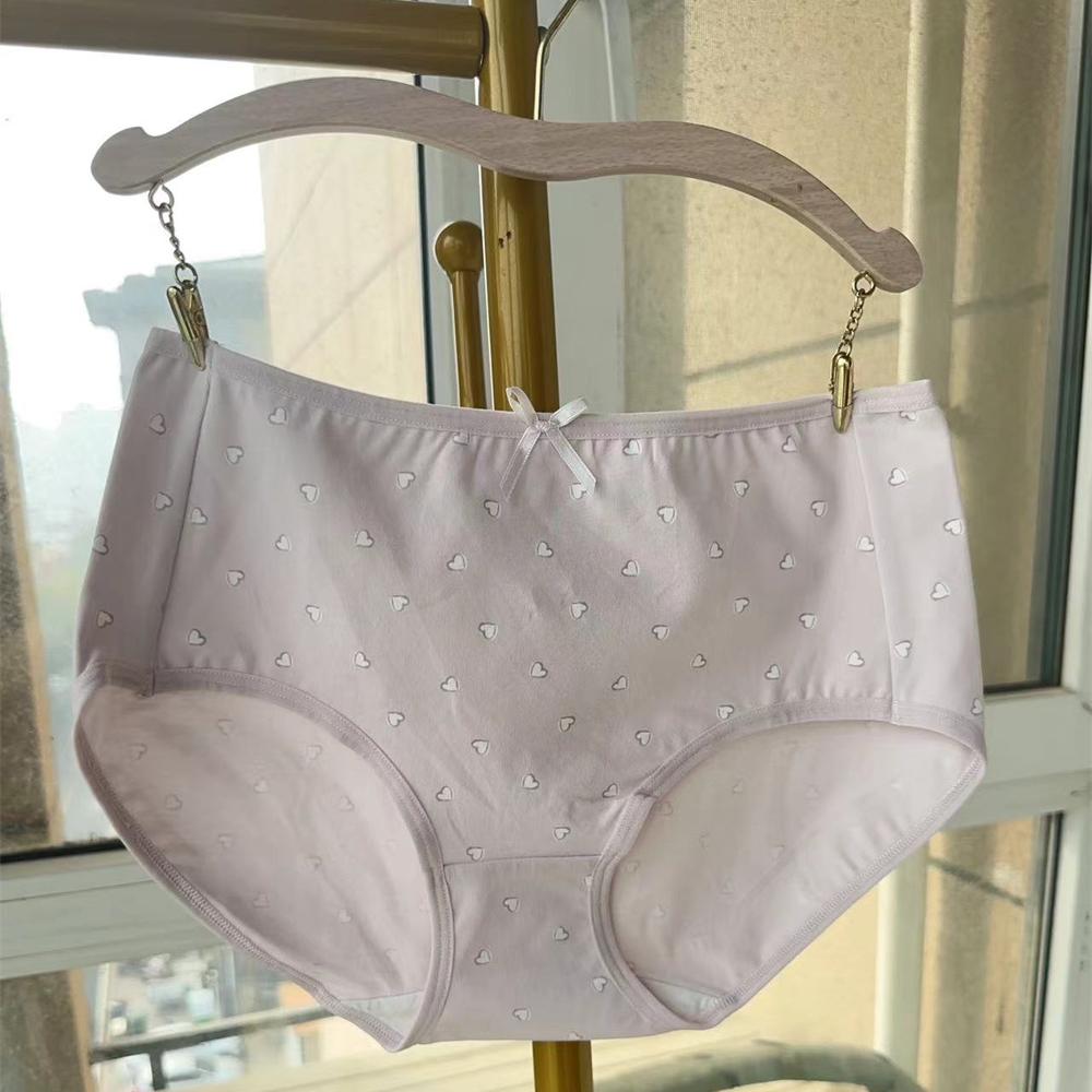 新疆棉透气大码包臀女三角裤