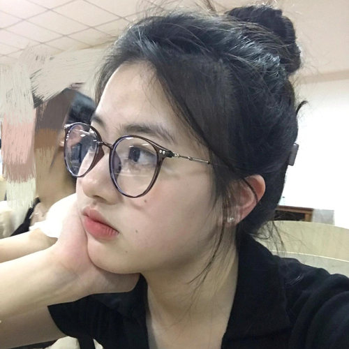 韩系素颜圆框冷茶色眼镜女近视可配度数防蓝光眼睛架显瘦显脸小