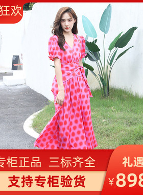 DIDVF2023夏季新款太阳花泡泡袖