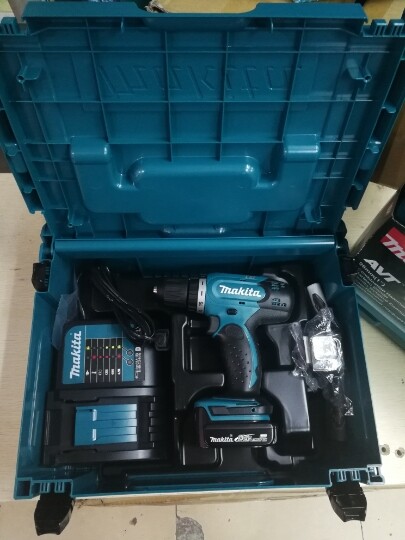 牧田Makita手电钻起子机DDF343SHJ充电式14.4V家具电动螺丝刀电钻