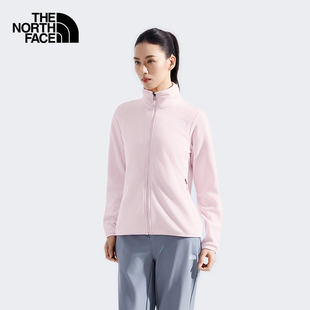 TheNorthFace北面抓绒衣女2025秋冬户外保暖外套冲锋衣内胆8FJU