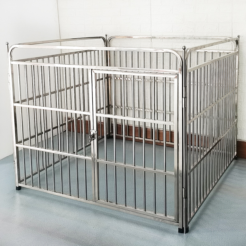 不锈钢狗笼子泰迪宠物狗围栏小中大型犬护栏金毛萨摩栅栏多省包邮