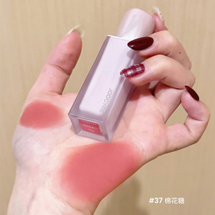 柔雾哑光感!joocyee酵色棉花糖唇釉哑光口红唇霜轻雾奶油裸灰粉