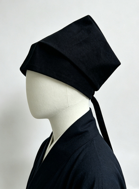 宋制汉服帽子男女书生巾