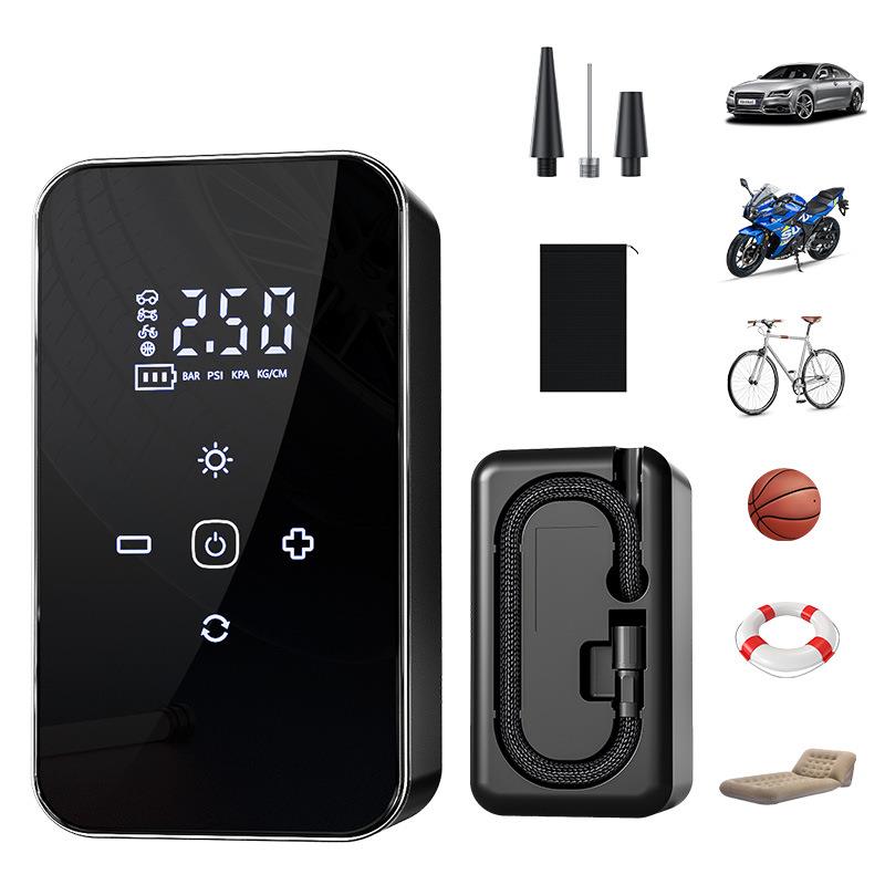 新款汽车充气泵车载无线吸气吹气鼓风多功能电动轮胎打气泵充气筒