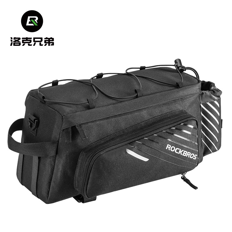 洛克兄弟自行车包后货架包山地车驮包尾包前后鞍座包骑行单车配件
