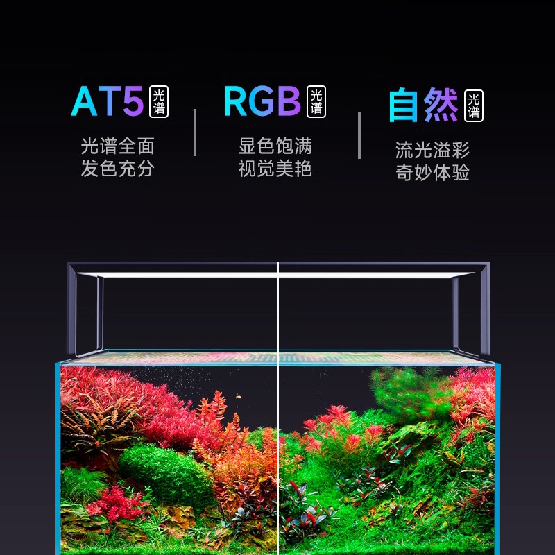 尼特利水草灯全光谱鱼缸灯专用