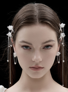 BING泡泡精灵系列 仙气头饰流苏发夹女侧边森系边夹发卡韩国发饰